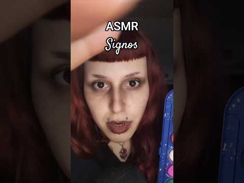 Cada SIGNO tem seu GATILHO ♑♒♓♈♉♊ #asmr #asmrsounds