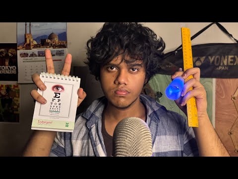 ASMR Detailed Eye Check-up on you 