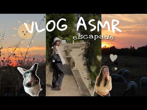 VLOG ASMR immersif (voyage, mer, chuchotements, ambiance sonore...) 🐟⛵️