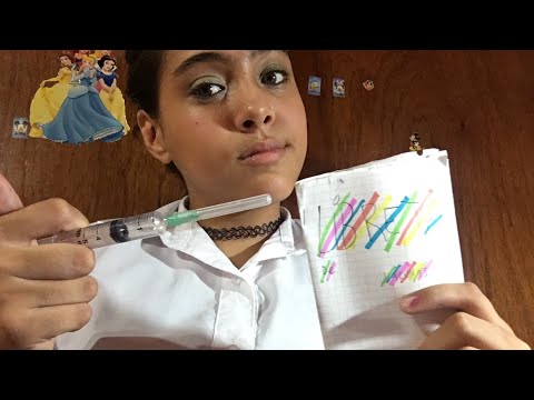 ASMR DOCTORA TE DA TU VACUNA ROLEPLAY/ASMR ESPAÑOL