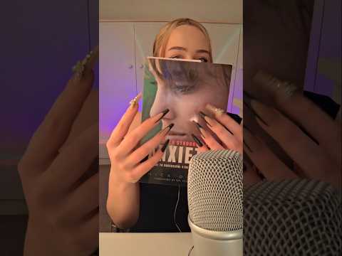 #asmr book tapping