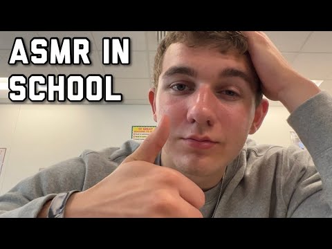 DOING ASMR IN SCHOOL (public asmr)