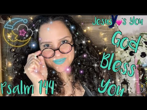 CHRISTIAN ASMR: BIBLE READING 📖 OF (PSALM 144) WITH OMY #196