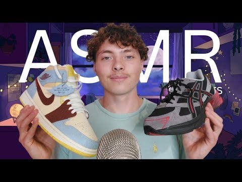 ASMR avec mes sneakers