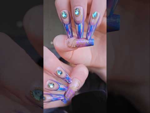 the thumbnails give me barbie fairytopia vibes 🤩 #asmrnails