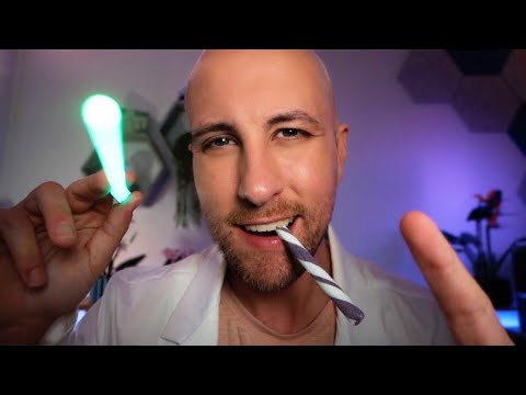 ASMR Cranial Nerve Exam for Deep Sleep and Relaxation 🍬🍭