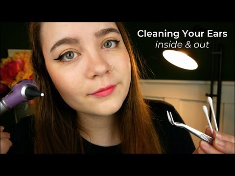 Thorough Ear Cleaning ASMR (Intense Sounds Inside Your Ears) 👂 Personal Attention Roleplay