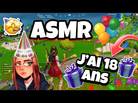 ASMR Français • J’AI 18 ANS 🥳😴