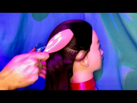Hair Brushing ASMR - Relaxing Hair Roleplay to Give You Tingles & Put You to Sleep 😴 (No Talking)