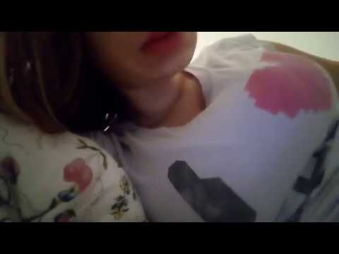 Girlfriend roleplay ASMR Whispering and Soft spoken Tapping Kisses ❤