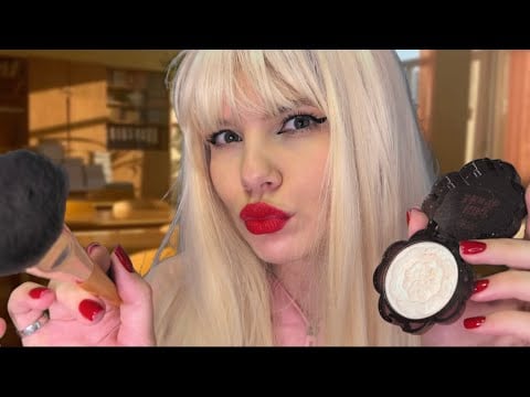 АСМР Популярная токсик девочка делает тебе макияж 💋