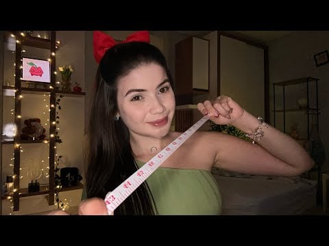 ASMR | Tirando suas Medidas De Corpo Inteiro 📏 Em 2 Minutos