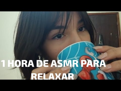 1 HORA DE ASMR COM DIVERSOS GATILHOS VISUAIS😴😴