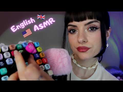 ASMR en ANGLAIS 🇺🇸🇬🇧 Tu vas t’endormir 😴