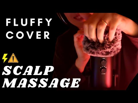 ASMR - FAST and AGGRESSIVE SCALP SCRATCHING MASSAGE | FLUFFY Mic Cover | INTENSE Sounds