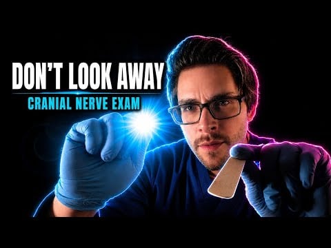 YOUR NERVES ARE SHOWING | Unusual Cranial Nerve Exam ASMR