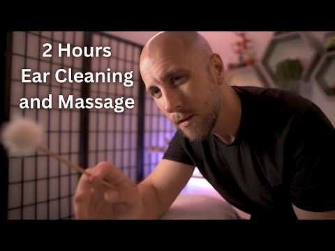 Ultimate Sleep Therapy ASMR : 2 Hours of ASMR Ear Cleaning and Massage.