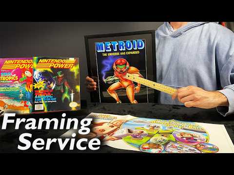 R&R's Framing Services (Vintage Nintendo Collection) | ASMR Roleplay