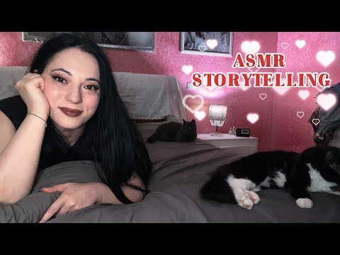 ASMR SUL LETTO CON TOFFEE 🍬😸 Ti racconto di lei 