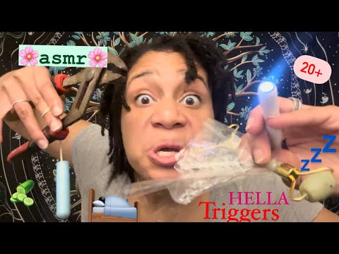 ASMR - 20+ TINGLIEST UNUSUAL TRIGGERS