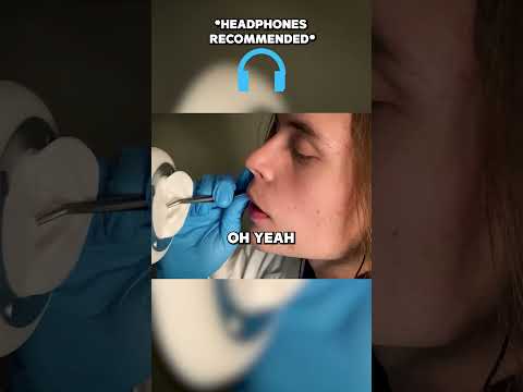 ASMR DEEP EAR CLEANING EXAM  #asmr #asmrearcleaning #tingles