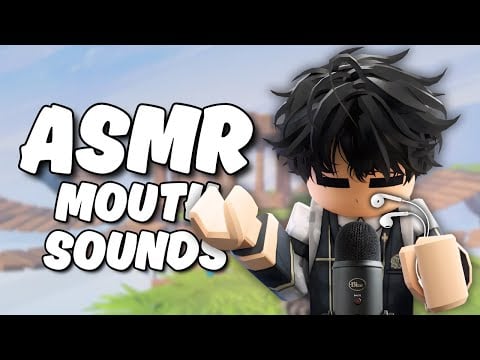 Roblox ASMR ~ lofi mouth sounds and mic touching (no mid-roll ads)
