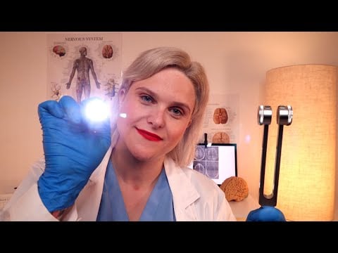 A Detailed ASMR Neurological Exam: VERY Realistic & SUPER Relaxing