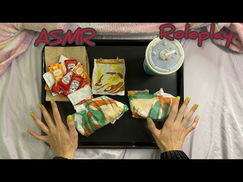 ASMR Roleplay Date Night with Me! (Eating, Crinkles, Soft Spoken Personal Attention)