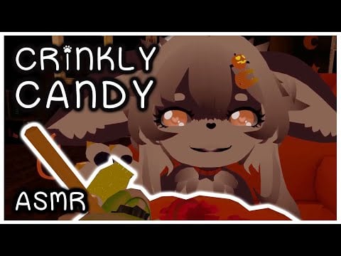 Crinkly Tingly Halloween Candy [VR ASMR][Halloween Special][Whispering][Crinkles]