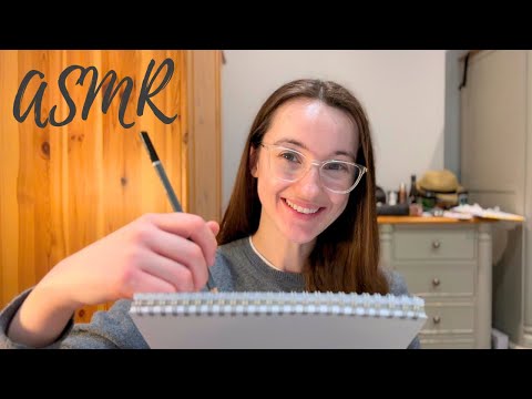 ASMR Sketching You Roleplay