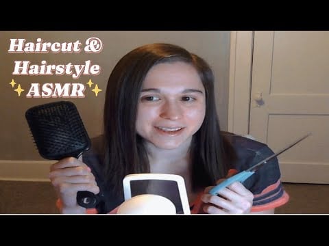 Haircut & Hairstyle ASMR