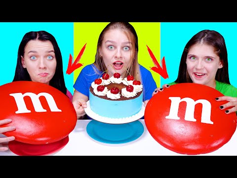 ASMR Big, Medium and Small Plate Challenge by LiliBu #7