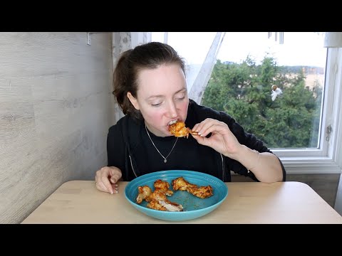 ASMR Whisper Eating Sounds | Chicken Drumstick | Mukbang 먹방