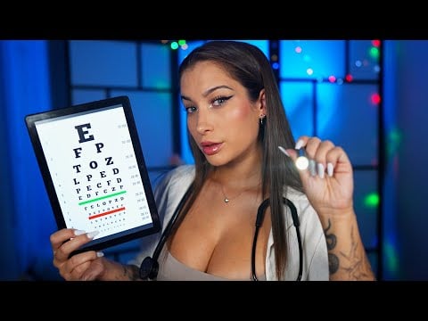 ASMR Roleplay EXAMEN DE VISTA 👀