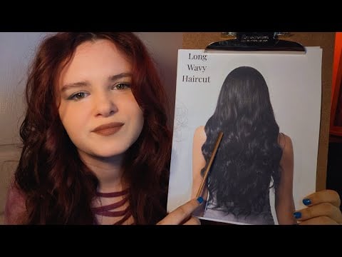 ASMR Hair Cut Consultation Roleplay✂️Soft Spoken Personal Attention