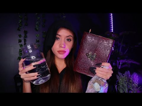 ASMR / Witch Prepares You For The Full Moon (whispered roleplay)