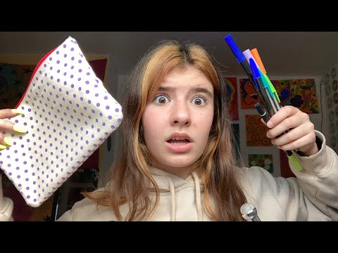 [ASMR] School Supply Collection