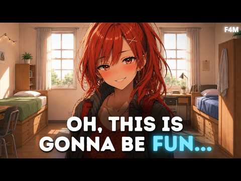 F4M | You were Expecting a Guy, but… Your New College Roommate is a Flirty Extroverted Girl 😅