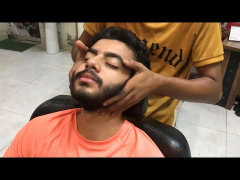 Sleep Better with This Relaxing Head & Neck Massage 💈| ASMR |