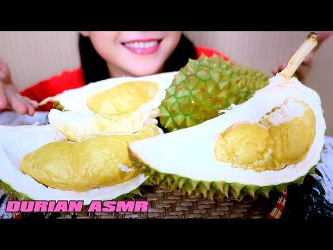 ASMR DURIAN (Eating Sound) No Talking | LINH ASMR