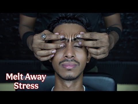 Calming Forehead Tapping ASMR: Relax & Melt Away Stress | Gentle Ear Tapping for Deep Relaxation