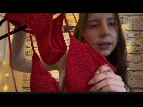 ASMR - Bikini Boutique RP👙(Fabric Sounds)