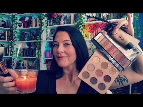 ASMR- Applying Your Fall Makeup 💄🍂 (Relaxing Mouth Sounds, Layered Effects, & Clicky Whispers)