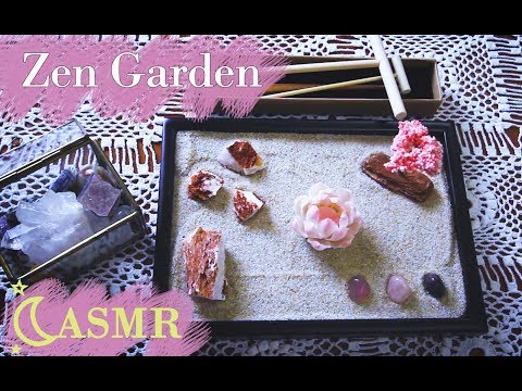 [ASMR] ZEN GARDEN Unboxing ✨ No Talking l Areia, Tapping, Scratching (Binaural)