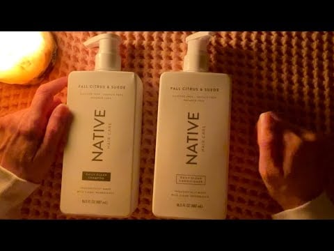 Trying to open a pump top Native shampoo and conditioner