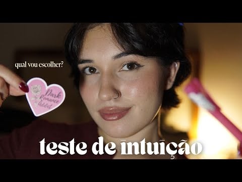ASMR | TESTE DE INTUIÇÃO - ⭐️ Fala Suave ⭐️