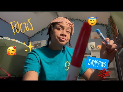 ASMR - Focus Right Now (Silvia)