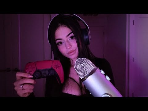 Sleep While Girlfriends Plays Video Games ASMR