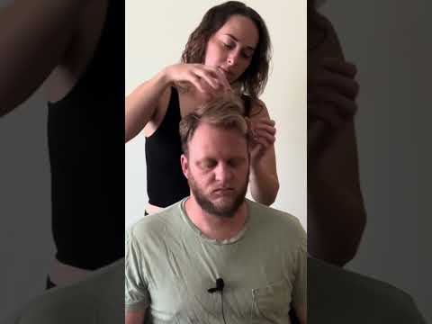Hair Plucking Indian Head Massage ASMR #relaxing #asmr #hairplay #realpersonasmr