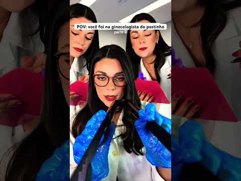 POV: você foi na ginecologista do postinho #asmr #humor #comedia #shorts